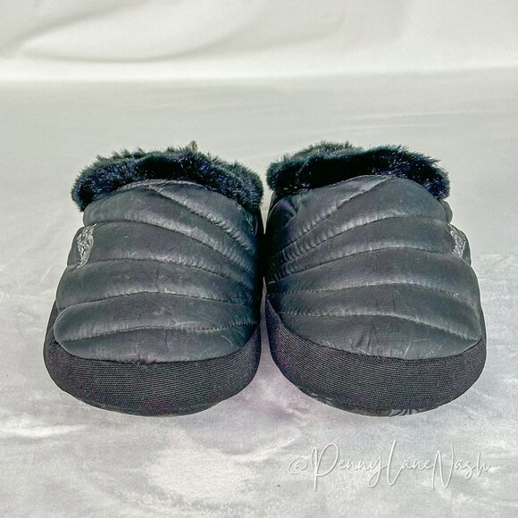 The North Face Thermoball Tracktion Faux Fur Mule Slippers Women's 8-9.5 - Picture 2 of 7